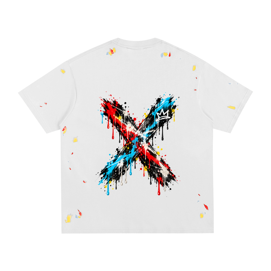 NO RULES  Paint Splatter T-Shirt