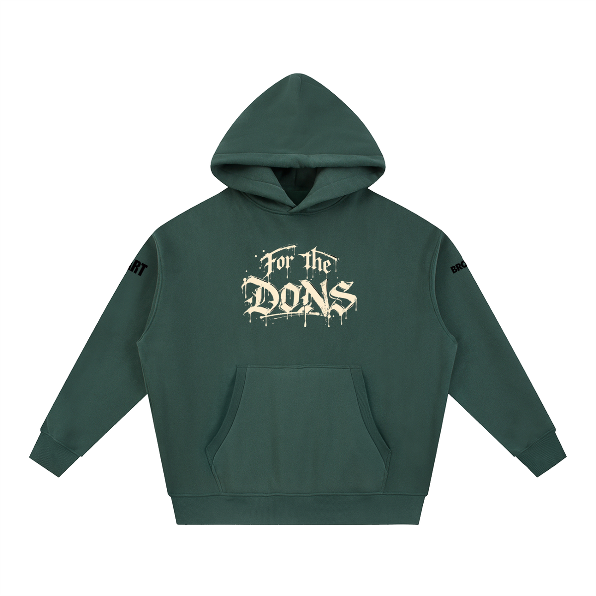 Broken Heart  Oversized Boxy Fit Fleece Hoodie