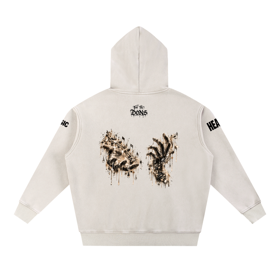 Music Heals  Oversized Hoodie