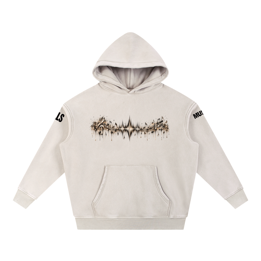 Music Heals  Oversized Hoodie