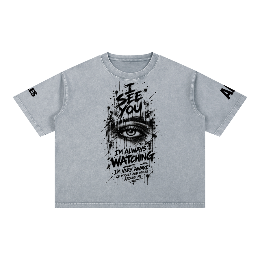ART SALES  Mineral Wash Boxy T-Shirt